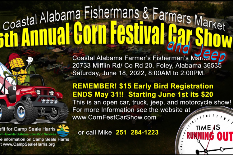6th Annual Corn Festival Car Show Buena Vista Motor Coach Resort